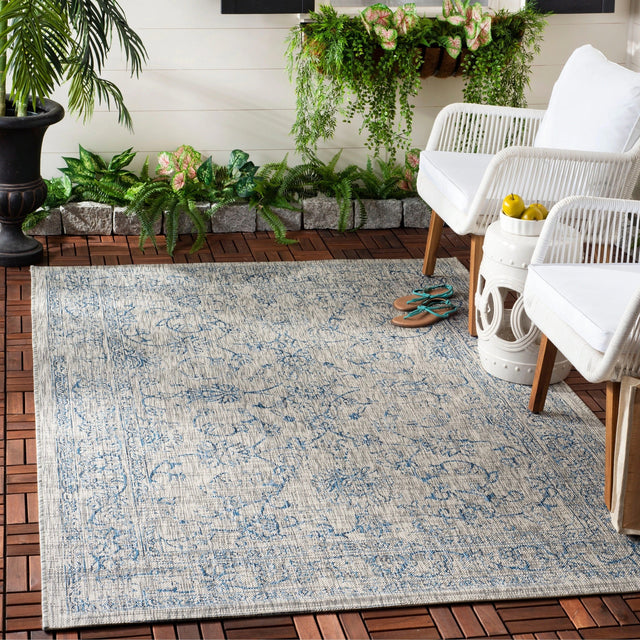 Safavieh Courtyard Cy8680 - 36812 Grey/Navy Rugs - Safavieh - cy8680 - 36812 - 2