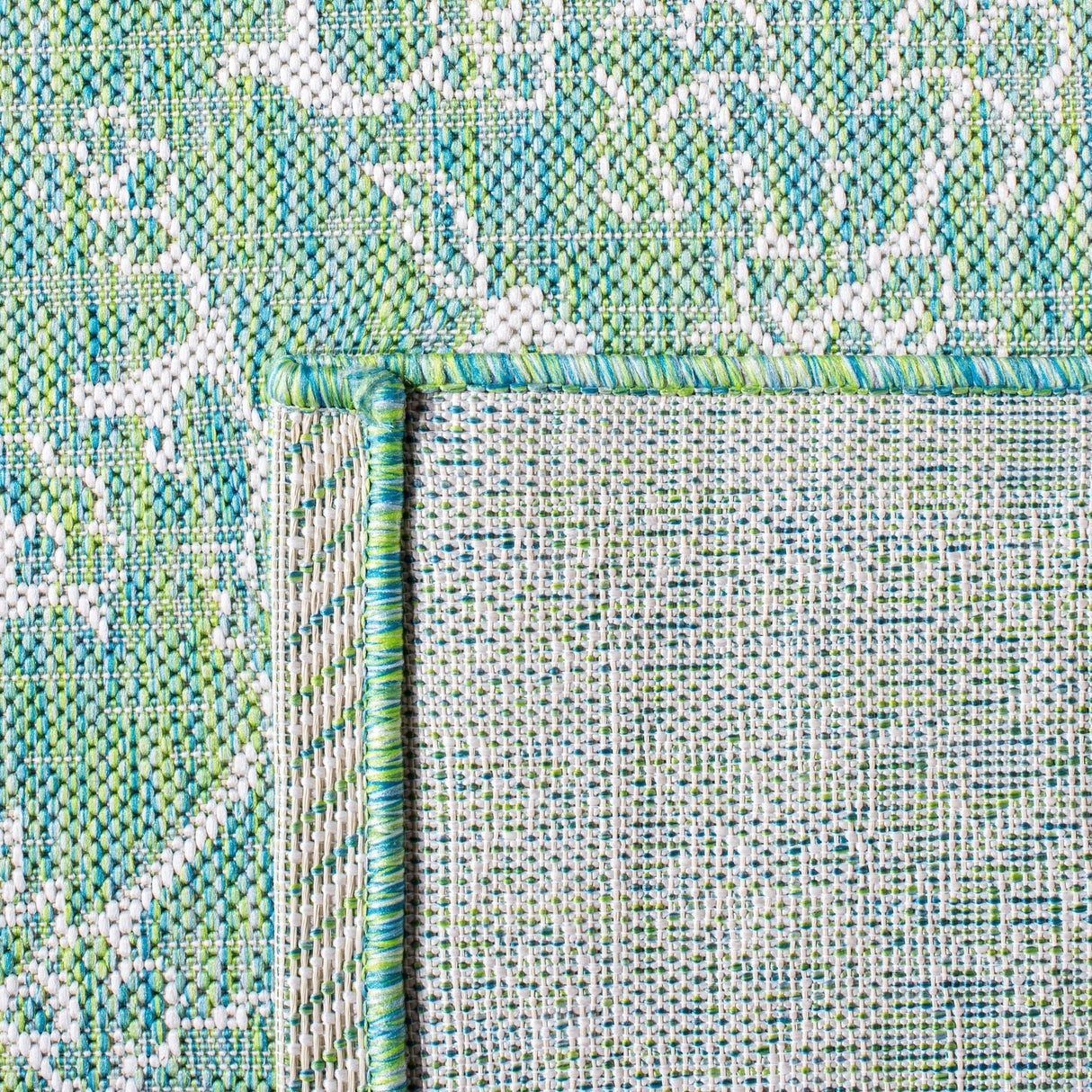 Safavieh Courtyard Cy8680 - 55721 Green/Ivory Rugs - Safavieh - cy8680 - 55721 - 7r