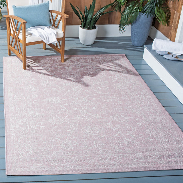 Safavieh Courtyard Cy8680 - 56221 Soft Pink/Ivory Rugs - Safavieh - cy8680 - 56221 - 2