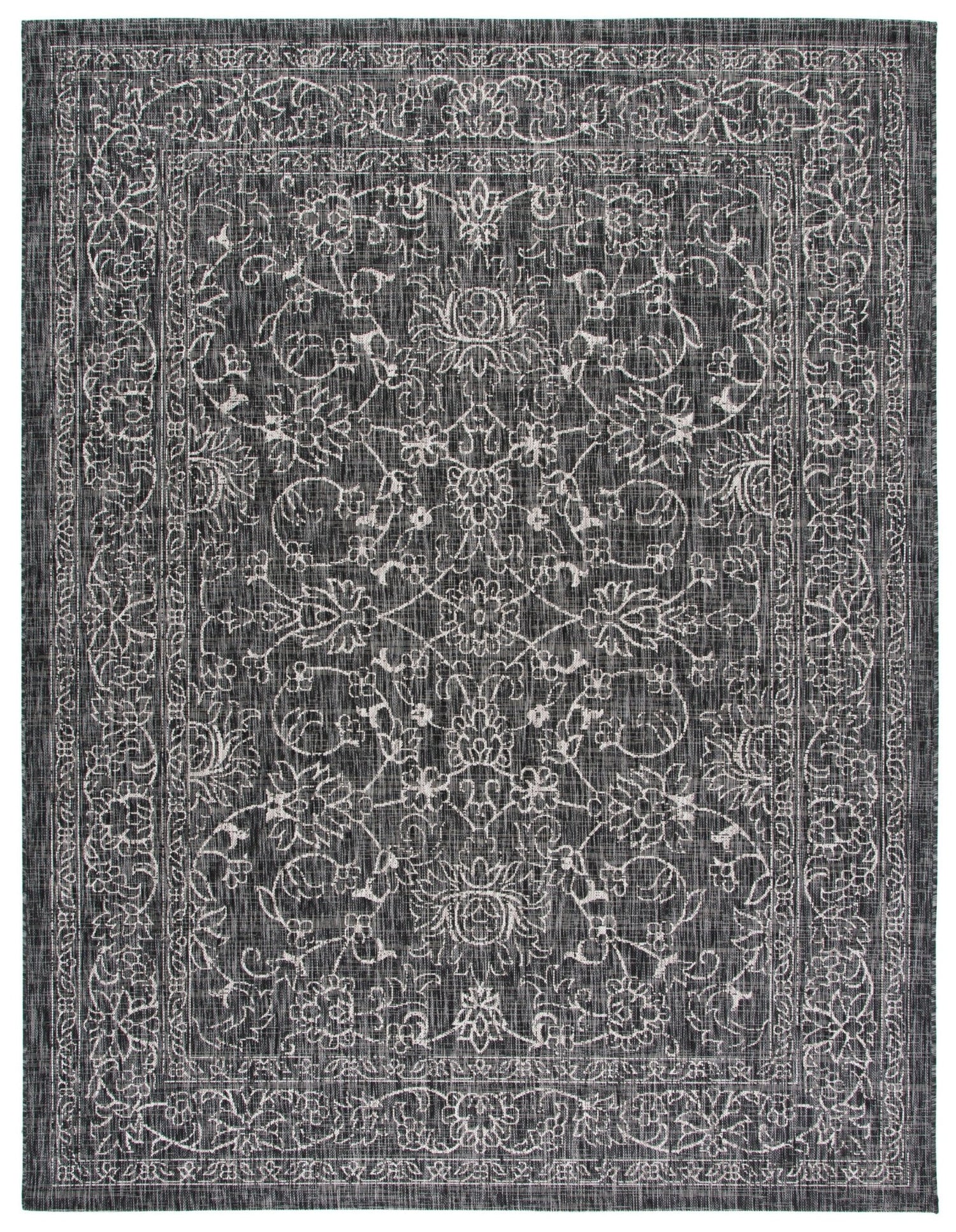 Safavieh Courtyard Cy8680 Black/Ivory Rug - Safavieh - cy8680 - 36621 - 4r