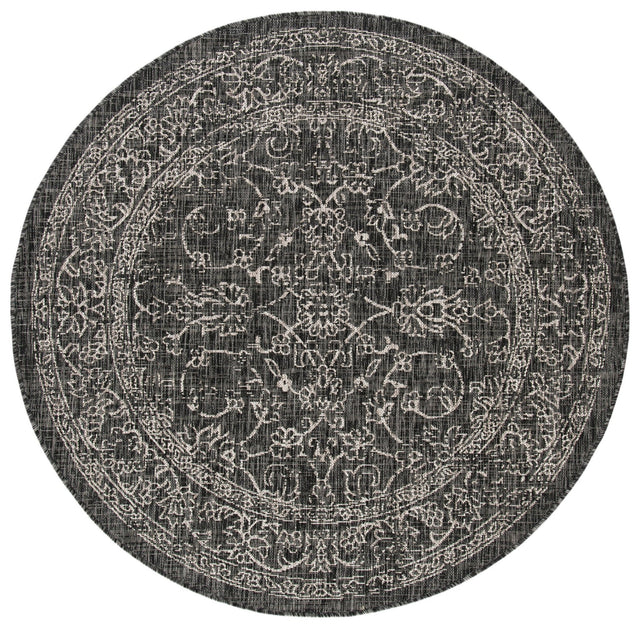 Safavieh Courtyard Cy8680 Black/Ivory Rug - Safavieh - cy8680 - 36621 - 4r