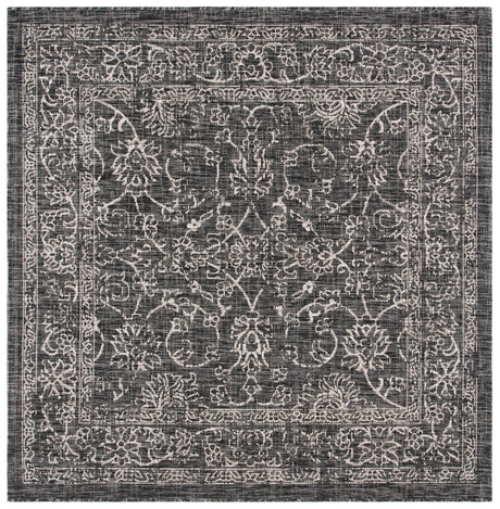 Safavieh Courtyard Cy8680 Black/Ivory Rug - Safavieh - cy8680 - 36621 - 4sq