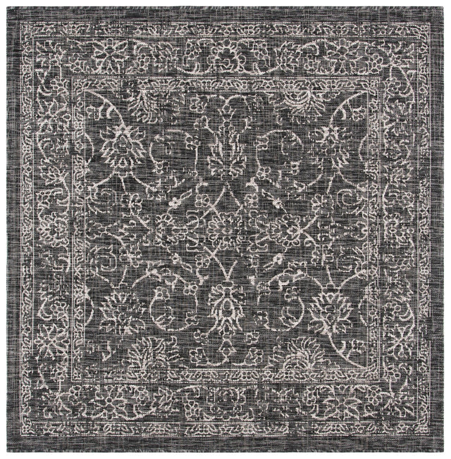 Safavieh Courtyard Cy8680 Black/Ivory Rug - Safavieh - cy8680 - 36621 - 4sq