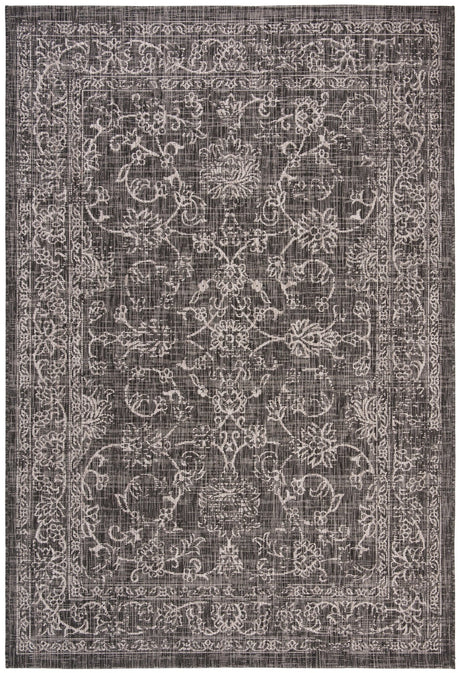 Safavieh Courtyard Cy8680 Black/Ivory Rug - Safavieh - cy8680 - 36621 - 810