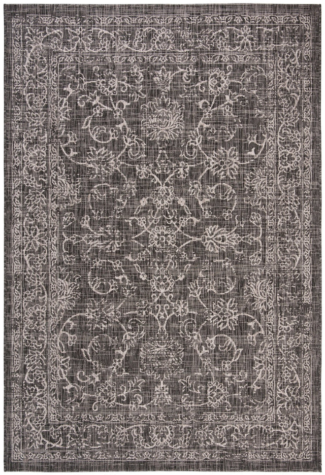 Safavieh Courtyard Cy8680 Black/Ivory Rug - Safavieh - cy8680 - 36621 - 810