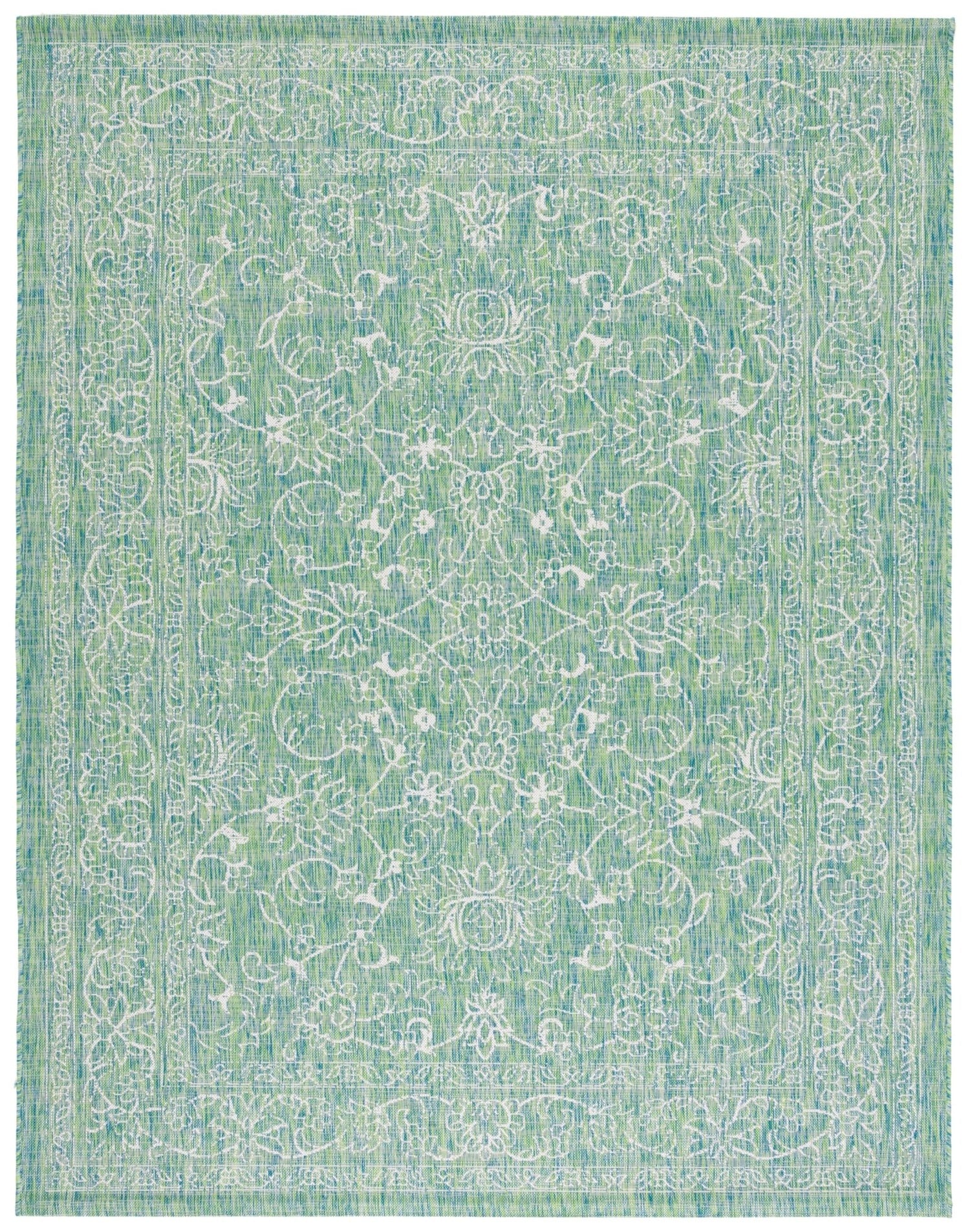 Safavieh Courtyard Cy8680 Green/Ivory Rug - Safavieh - cy8680 - 55721 - 25
