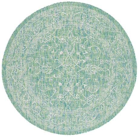 Safavieh Courtyard Cy8680 Green/Ivory Rug - Safavieh - cy8680 - 55721 - 25