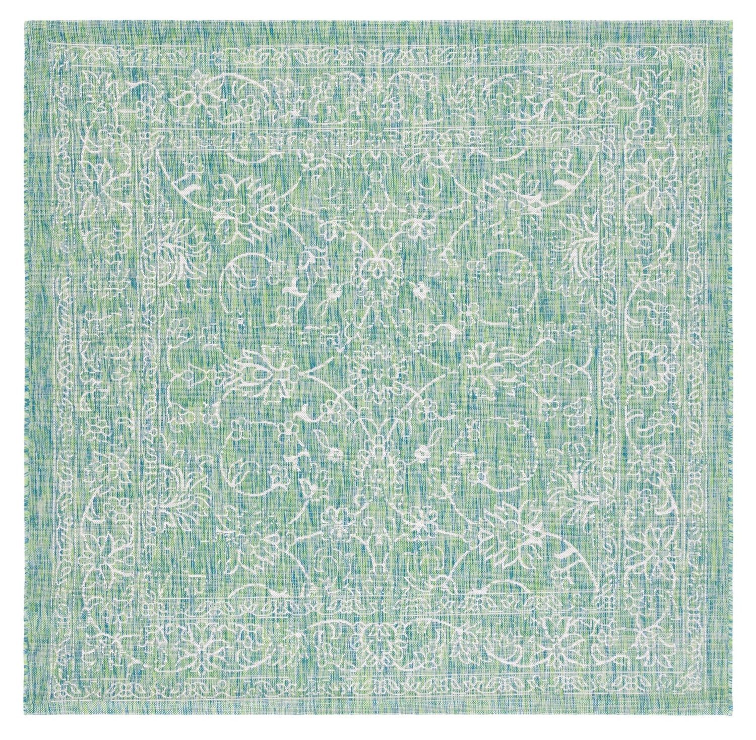 Safavieh Courtyard Cy8680 Green/Ivory Rug - Safavieh - cy8680 - 55721 - 25