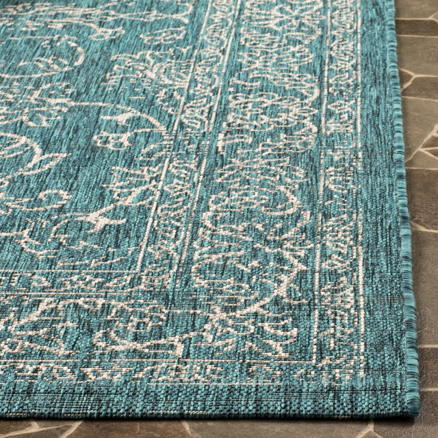 Safavieh Courtyard Cy8680 Turquoise Rug - Safavieh - cy8680 - 37221 - 4r
