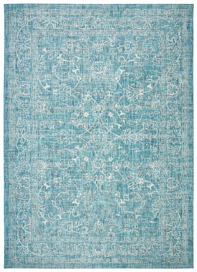 Safavieh Courtyard Cy8680 Turquoise Rug - Safavieh - cy8680 - 37221 - 4r