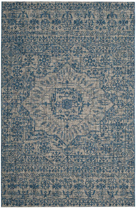 Safavieh Courtyard Cy8685 Grey/Navy Rug - Safavieh - cy8685 - 36812 - 4