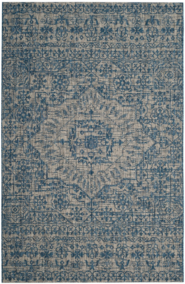 Safavieh Courtyard Cy8685 Grey/Navy Rug - Safavieh - cy8685 - 36812 - 4