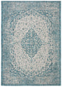 Safavieh Courtyard Cy8720 - 372 Teal / Cream Rugs - Safavieh - cy8720 - 372 - 4