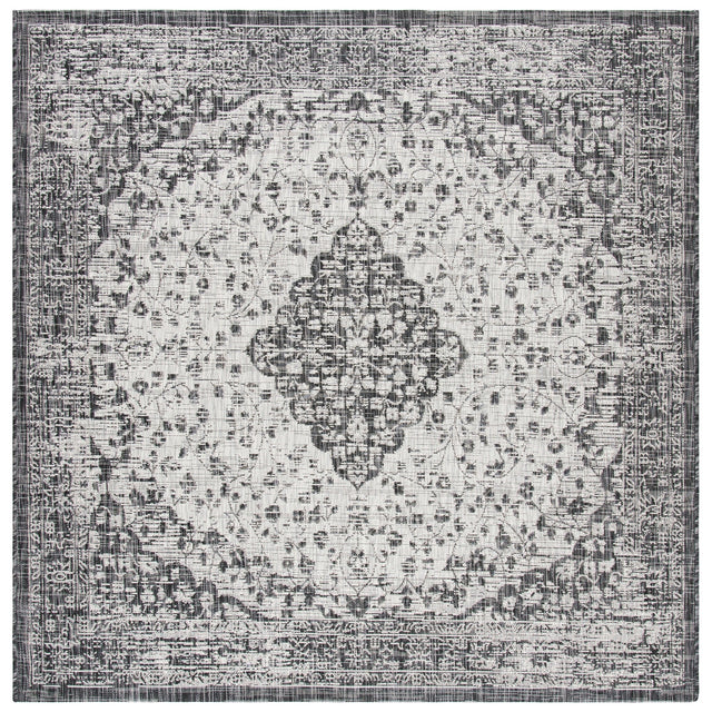 Safavieh Courtyard Cy8720 - 37612 Black/Grey Rugs - Safavieh - cy8720 - 37612 - 7sq