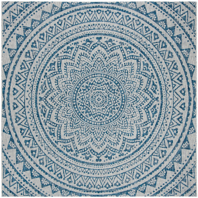 Safavieh Courtyard Cy8734 - 36812 Light Grey/Blue Rugs - Safavieh - cy8734 - 36812 - 214