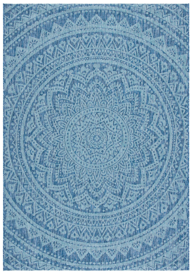 Safavieh Courtyard Cy8734 - 39421 Navy/Aqua Rugs - Safavieh - cy8734 - 39421 - 2