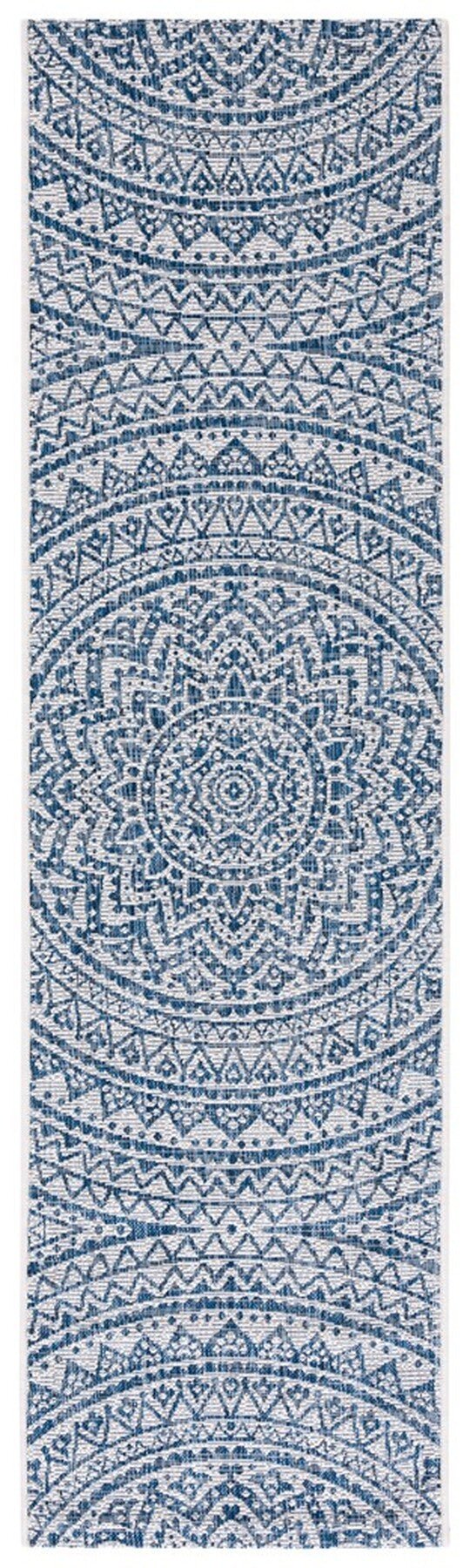 Safavieh Courtyard Cy8734 - 53412 Ivory/Navy Rugs - Safavieh - cy8734 - 53412 - 28