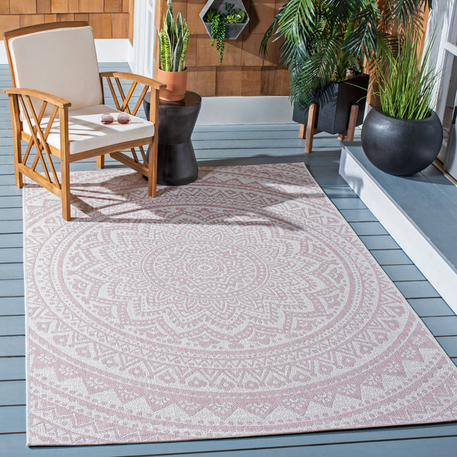 Safavieh Courtyard Cy8734 - 56212 Ivory/Soft Pink Rugs - Safavieh - cy8734 - 56212 - 2
