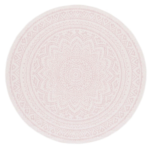 Safavieh Courtyard Cy8734 - 56212 Ivory/Soft Pink Rugs - Safavieh - cy8734 - 56212 - 7r