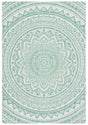 Safavieh Courtyard Cy8734 Ivory/Green Rug - Safavieh - cy8734 - 55712 - 214