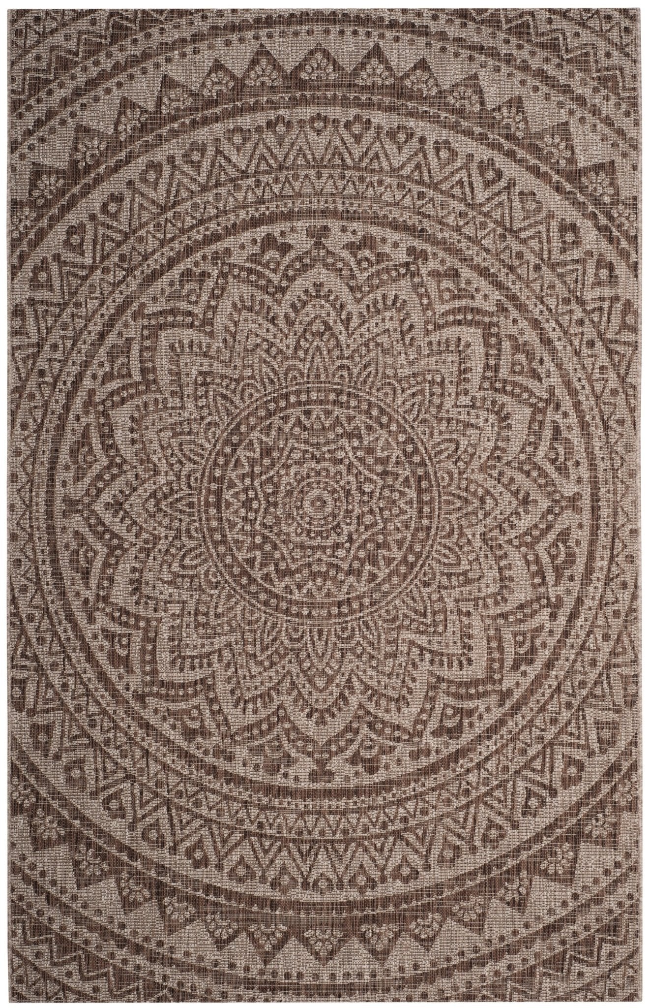 Safavieh Courtyard Cy8734 Light Beige/Light Brown Rug - Safavieh - cy8734 - 36312 - 2