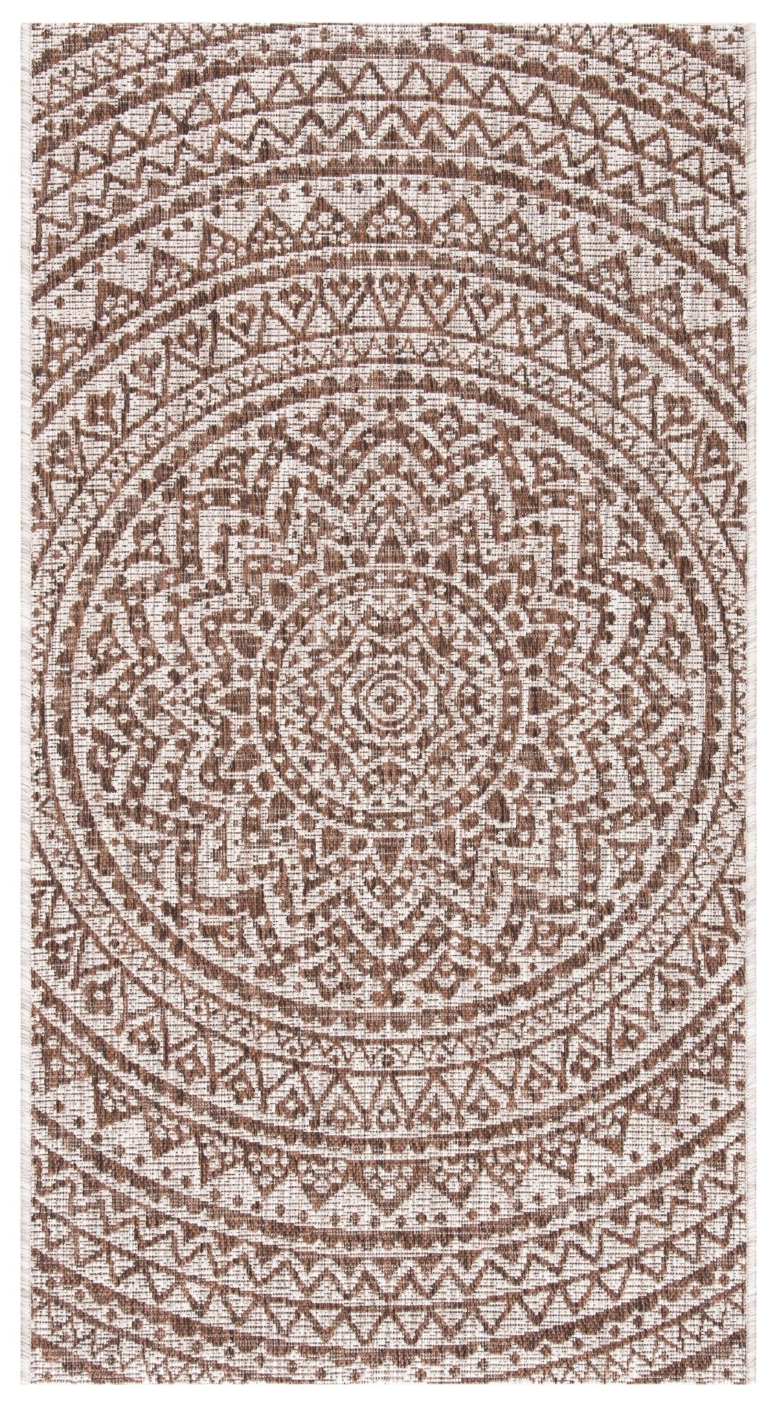 Safavieh Courtyard Cy8734 Light Beige/Light Brown Rug - Safavieh - cy8734 - 36312 - 4r