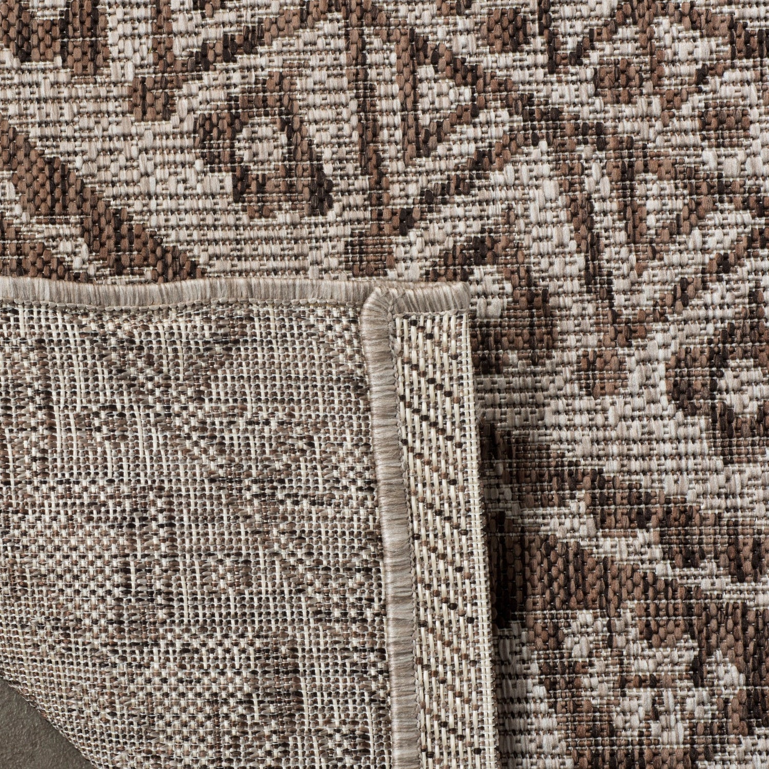 Safavieh Courtyard Cy8734 Light Beige/Light Brown Rug - Safavieh - cy8734 - 36312 - 4r