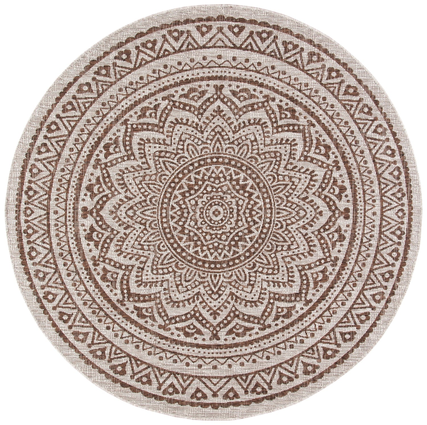 Safavieh Courtyard Cy8734 Light Beige/Light Brown Rug - Safavieh - cy8734 - 36312 - 4r
