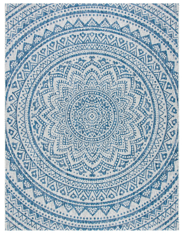 Safavieh Courtyard Cy8734 Light Grey/Blue Rug - Safavieh - cy8734 - 36812 - 4r