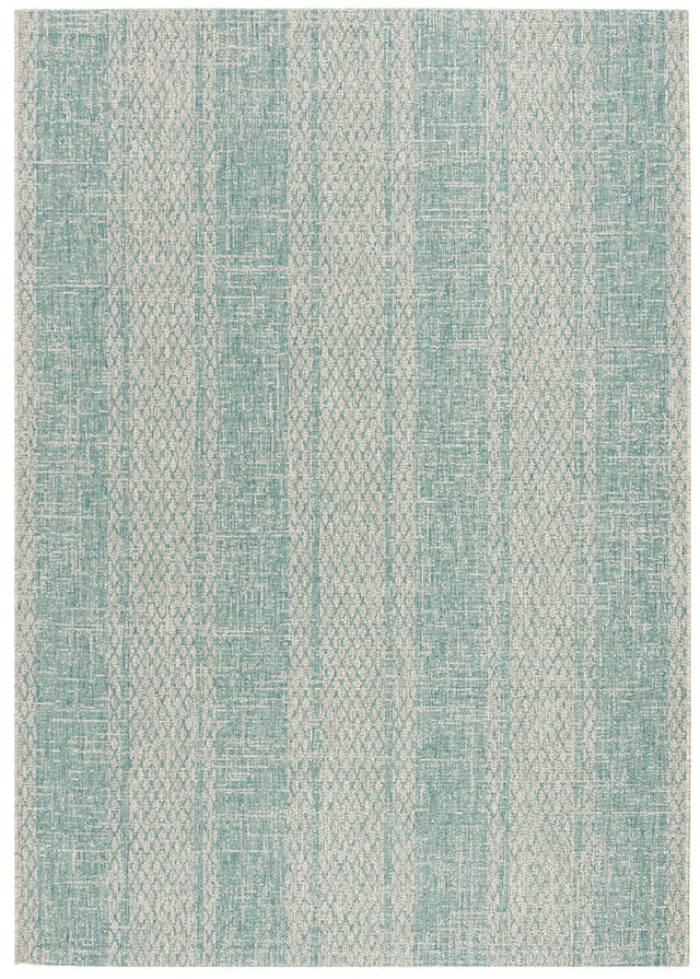 Safavieh Courtyard Cy8736 - 37112 Light Grey / Aqua Rugs - Safavieh - cy8736 - 37112 - 2
