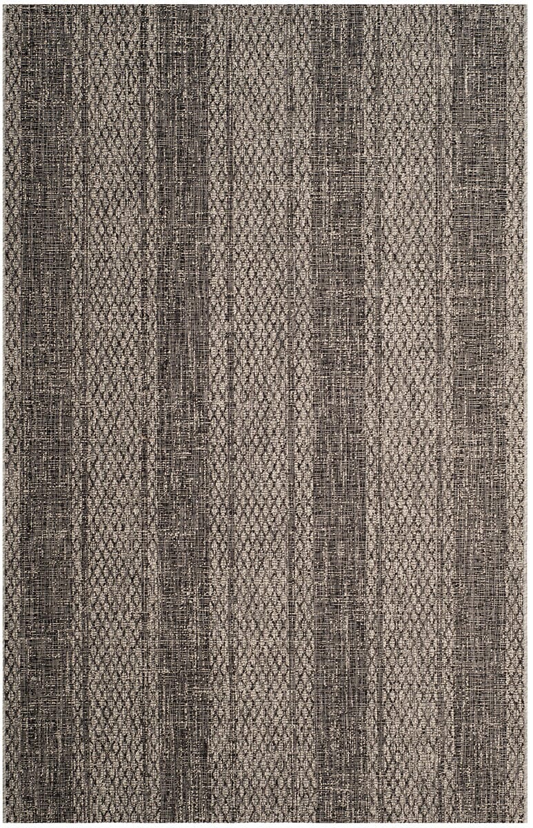 Safavieh Courtyard Cy8736 - 37612 Light Grey / Black Rugs - Safavieh - cy8736 - 37612 - 2