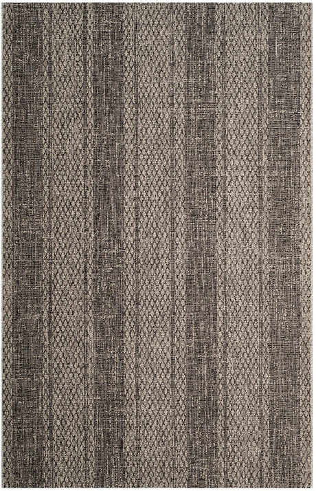 Safavieh Courtyard Cy8736 - 37612 Light Grey / Black Rugs - Safavieh - cy8736 - 37612 - 2