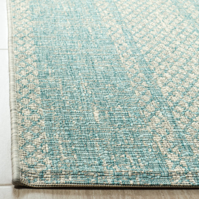 Safavieh Courtyard Cy8736 Light Grey/Aqua Rug - Safavieh - cy8736 - 37112 - 27