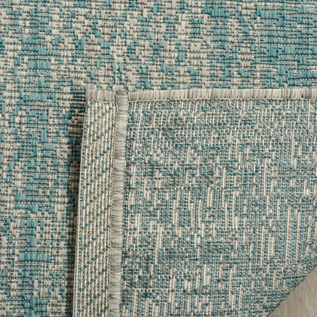 Safavieh Courtyard Cy8736 Light Grey/Aqua Rug - Safavieh - cy8736 - 37112 - 27