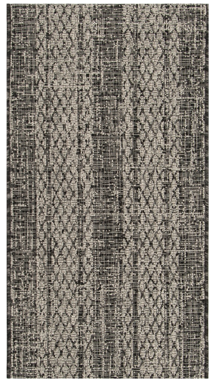 Safavieh Courtyard Cy8736 Light Grey/Black Rug - Safavieh - cy8736 - 37612 - 212