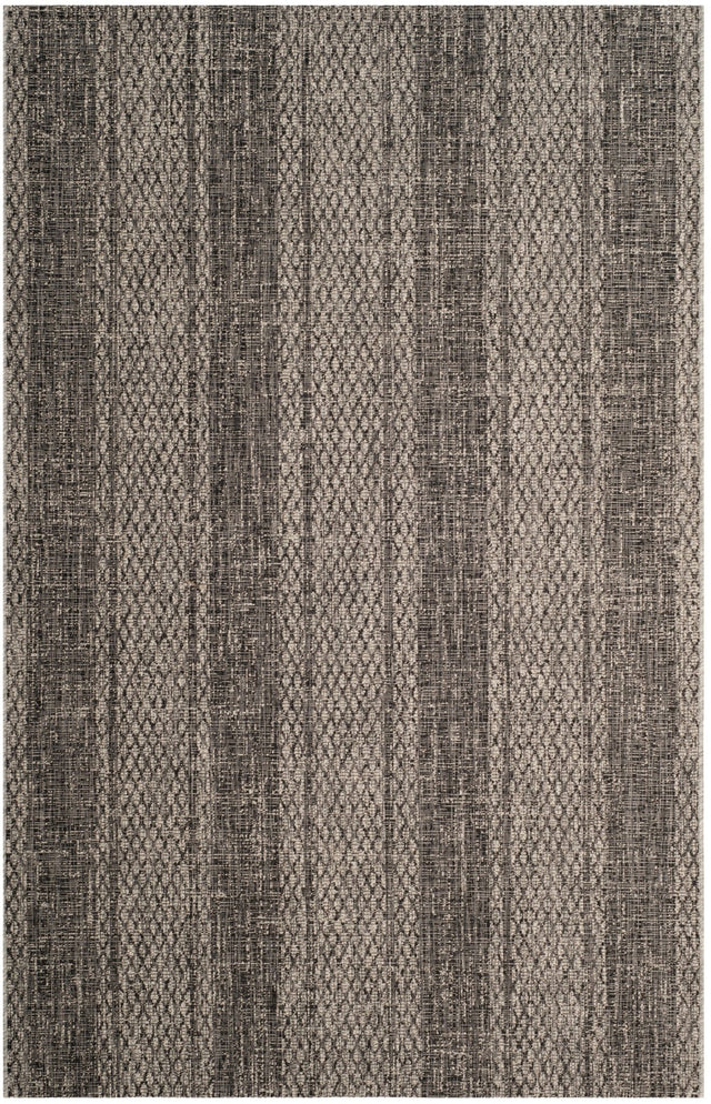 Safavieh Courtyard Cy8736 Light Grey/Black Rug - Safavieh - cy8736 - 37612 - 810