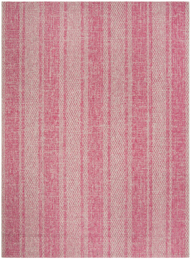 Safavieh Courtyard Cy8736 Light Grey/Fuchsia Rug - Safavieh - cy8736 - 39712 - 27
