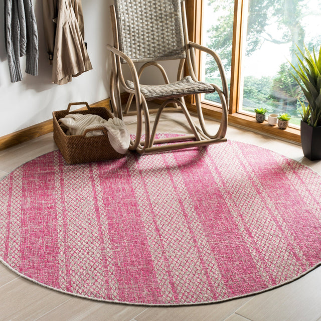 Safavieh Courtyard Cy8736 Light Grey/Fuchsia Rug - Safavieh - cy8736 - 39712 - 27
