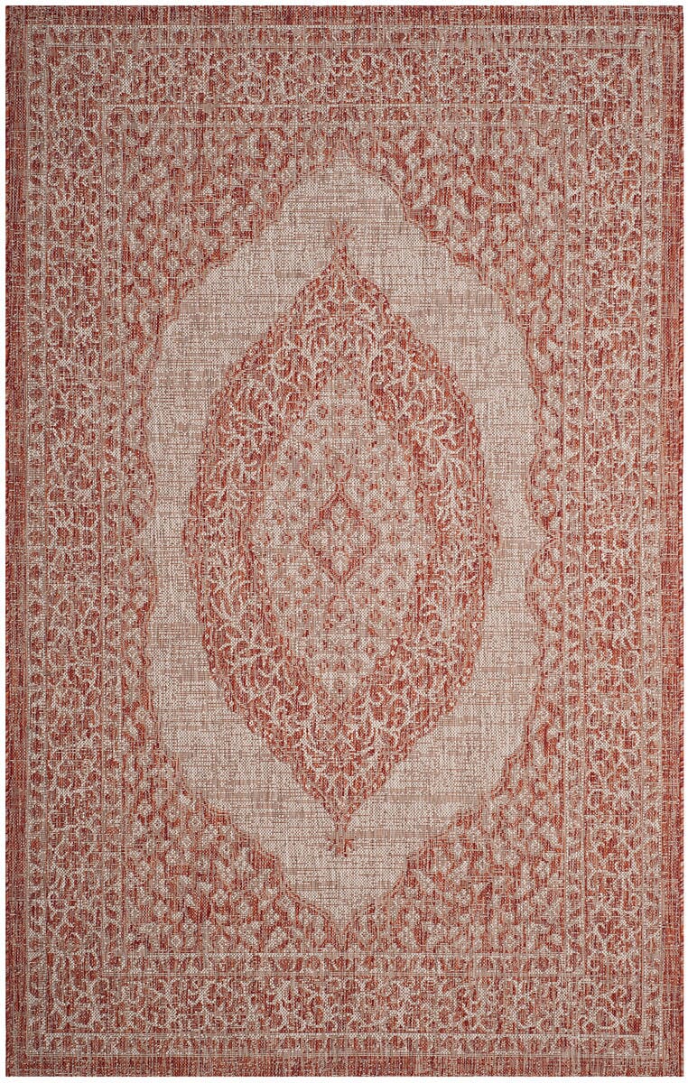 Safavieh Courtyard Cy8751 - 36512 Light Beige / Terracotta Rugs - Safavieh - cy8751 - 36512 - 2