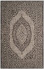 Safavieh Courtyard Cy8751 - 37612 Light Grey / Black Rugs - Safavieh - cy8751 - 37612 - 2