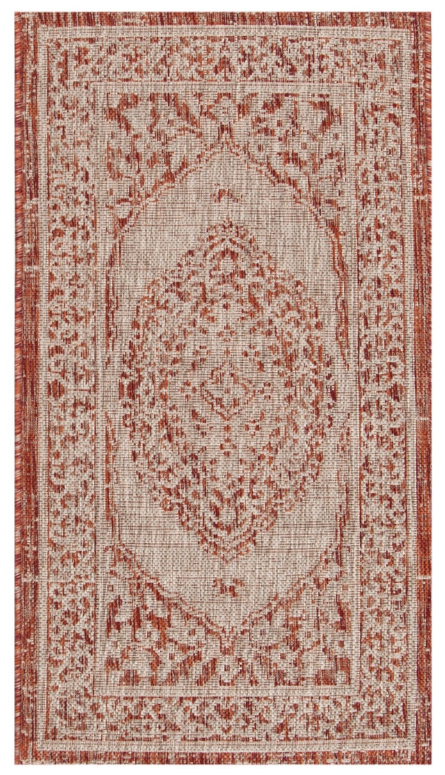 Safavieh Courtyard Cy8751 Light Beige/Terracotta Rug - Safavieh - cy8751 - 36512 - 4r