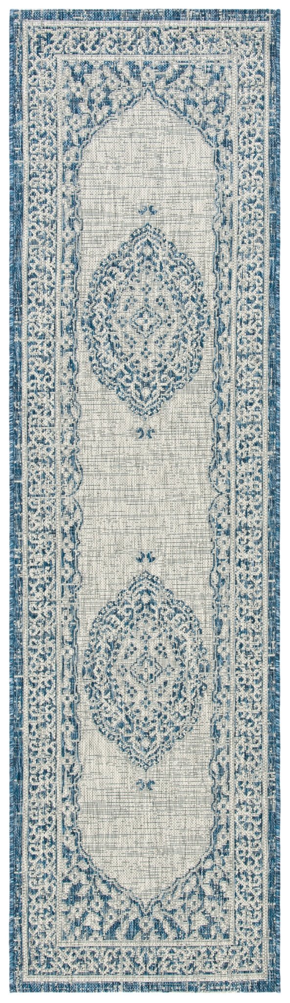 Safavieh Courtyard Cy8751 Light Grey/Blue Rug - Safavieh - cy8751 - 36812 - 27