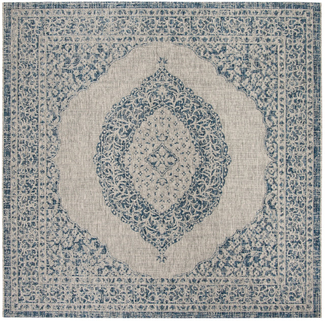 Safavieh Courtyard Cy8751 Light Grey/Blue Rug - Safavieh - cy8751 - 36812 - 4sq