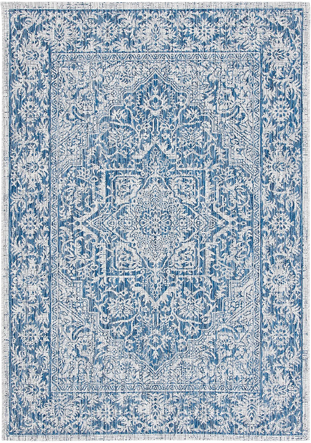 Safavieh Courtyard Cy8763 - 36812 Light Grey/Navy Rugs - Safavieh - cy8763 - 36812 - 3