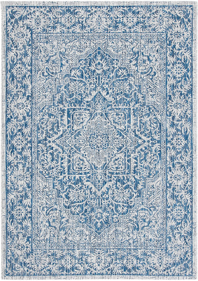 Safavieh Courtyard Cy8763 - 36812 Light Grey/Navy Rugs - Safavieh - cy8763 - 36812 - 3