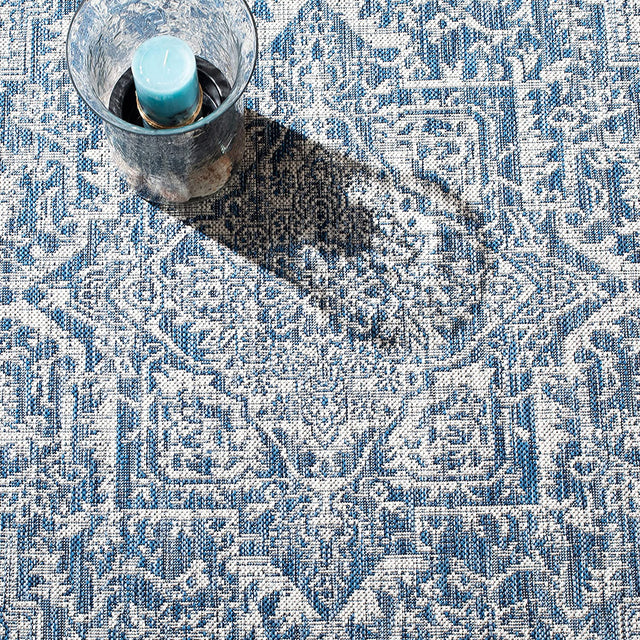 Safavieh Courtyard Cy8763 - 36812 Light Grey/Navy Rugs - Safavieh - cy8763 - 36812 - 3