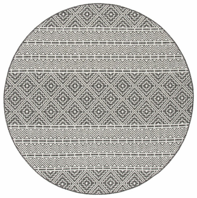 Safavieh Courtyard Cy8787 - 37621 Black/Grey Rugs - Safavieh - cy8787 - 37621 - 4r