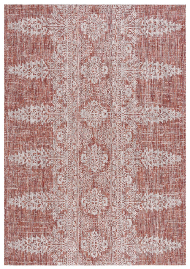 Safavieh Courtyard Cy8796 - 36521 Rust/Grey Rug - Safavieh - cy8796 - 36521 - 5