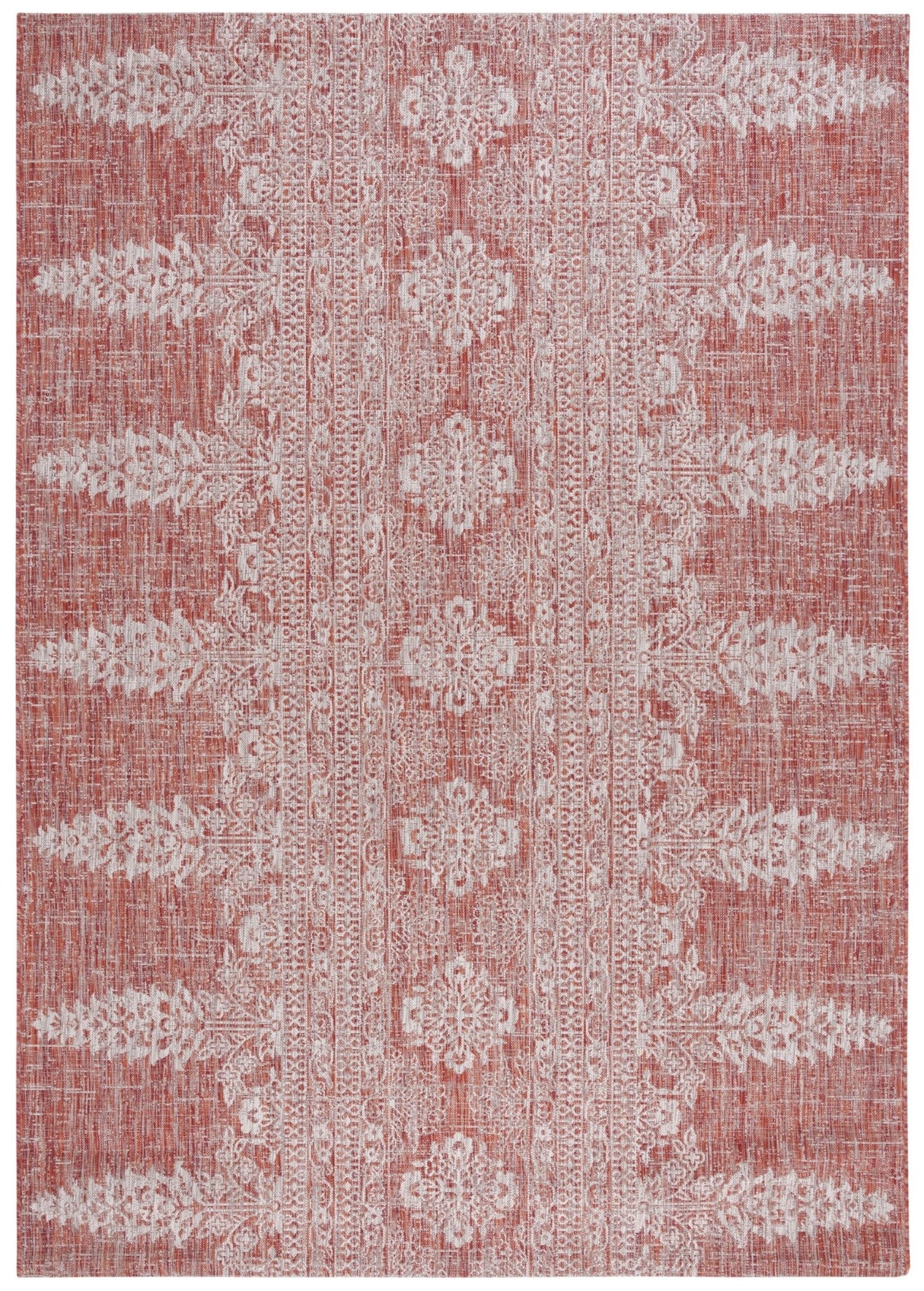 Safavieh Courtyard Cy8796 - 36521 Rust/Grey Rug - Safavieh - cy8796 - 36521 - 5
