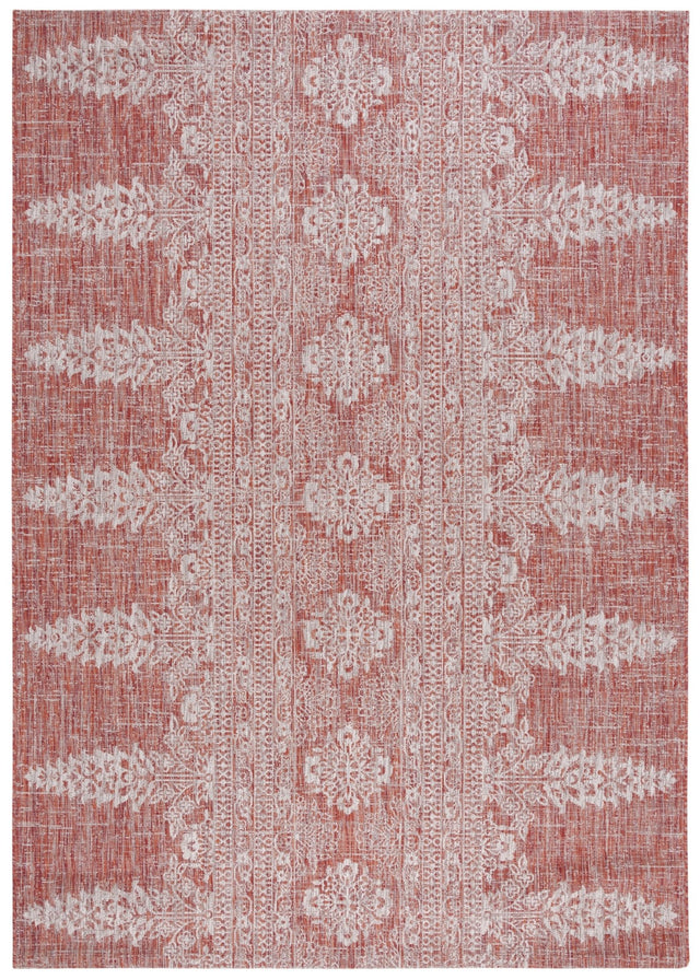 Safavieh Courtyard Cy8796 - 36521 Rust/Grey Rug - Safavieh - cy8796 - 36521 - 5